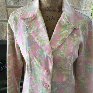 French Dressing Floral Print Jacket